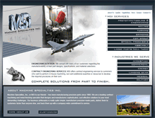 Tablet Screenshot of machspec.com